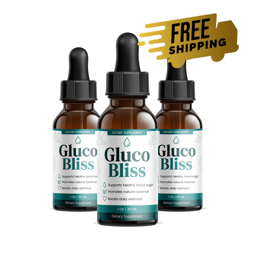 GlucoBliss 3 bottle package