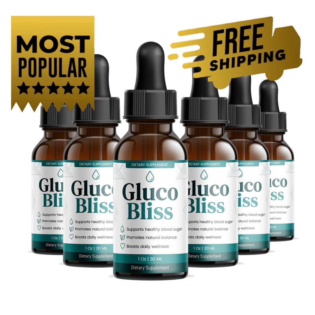 GlucoBliss 6 bottle package